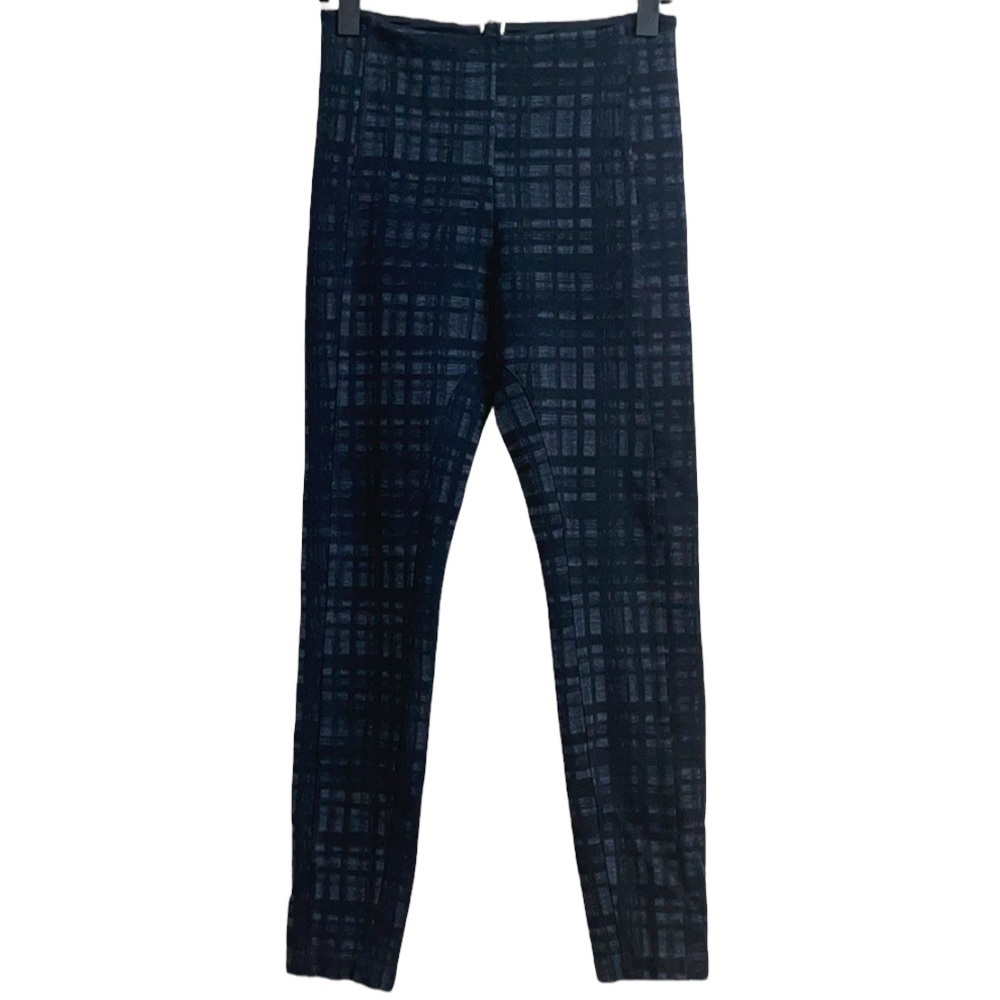 LYSSÉ black plaid ankle leggings in women’s size small